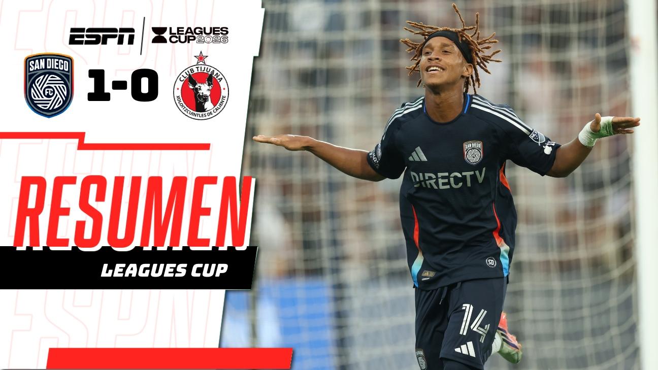 San Diego FC se lleva el duelo fronterizo 1-0 ante Tijuana