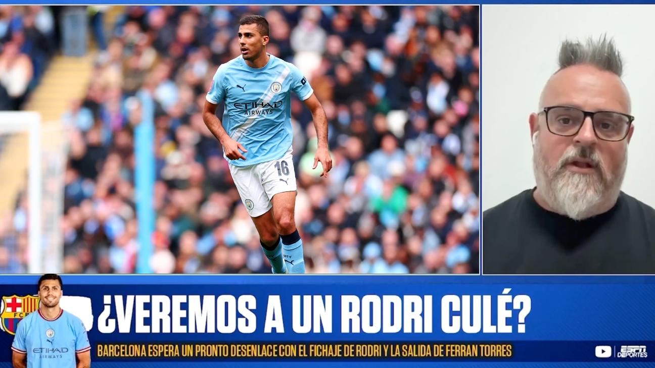 El miércoles podría concretarse el fichaje de Rodri por el Barcelona
