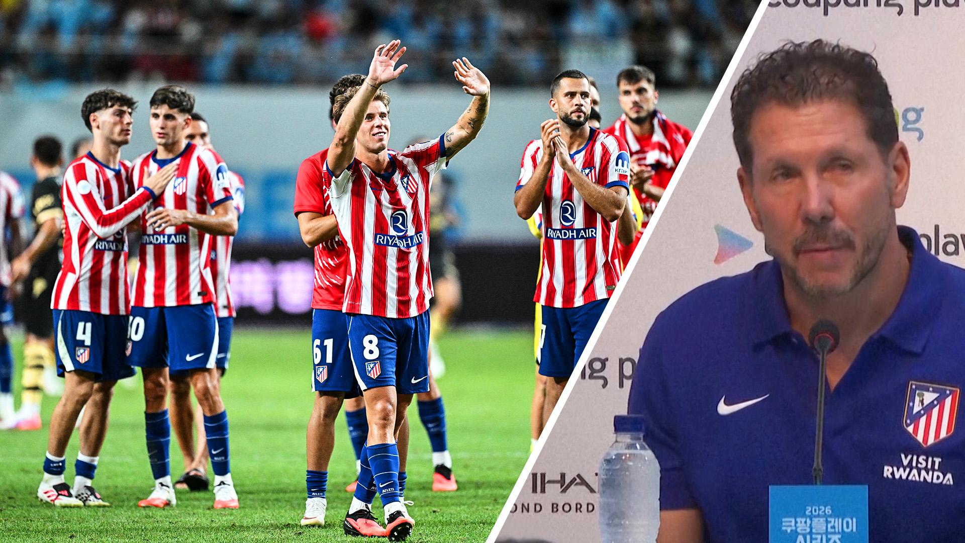 Simeone: 'Worried' as Atletico Madrid yet to train as a group