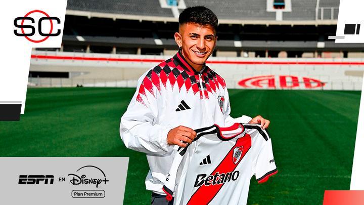 Thiago Almada firmó su contrato y es oficialmente jugador de River