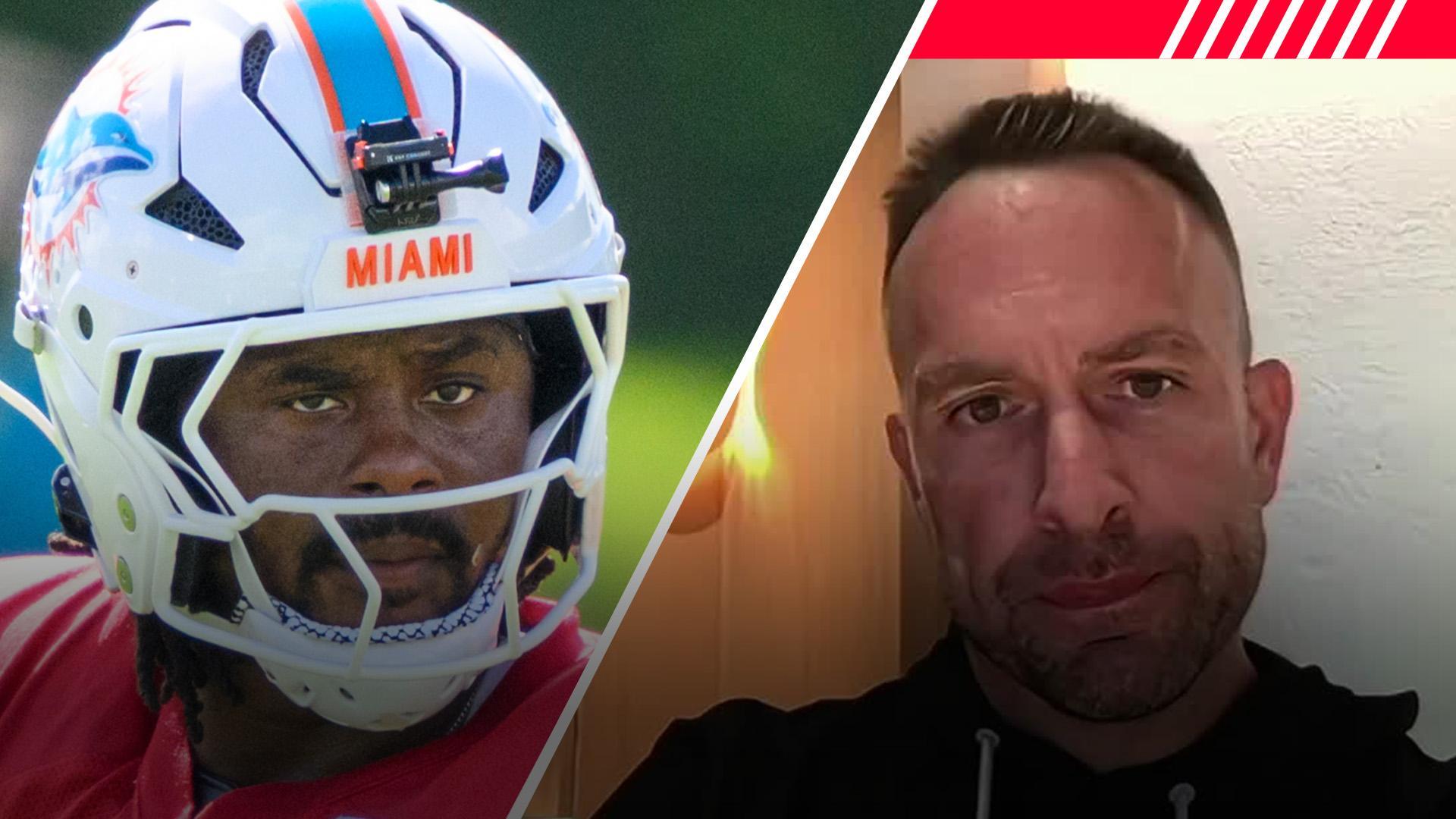 Dolphins coach: Malik Willis' confidence is starting to grow