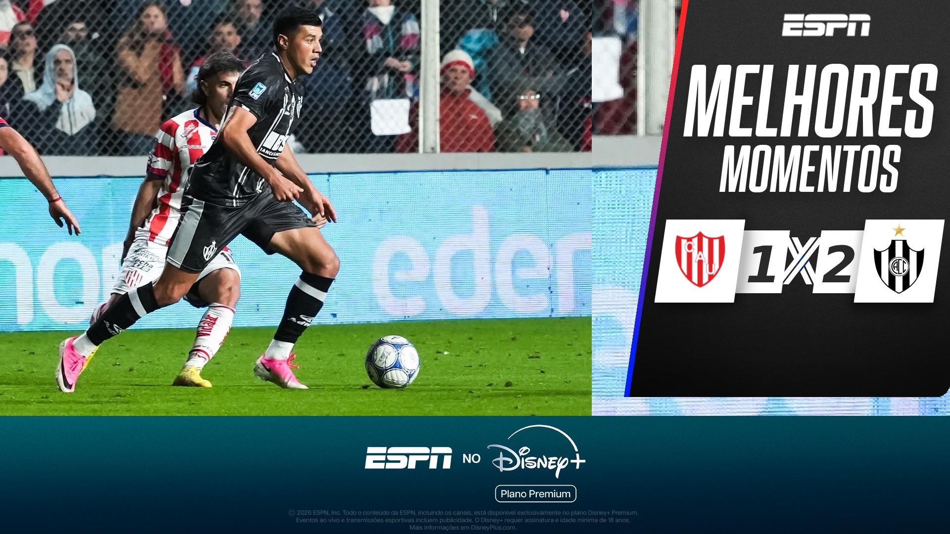 Union Santa Fe 1 x 2 Central Córdoba no Campeonato Argentino: veja os melhores momentos