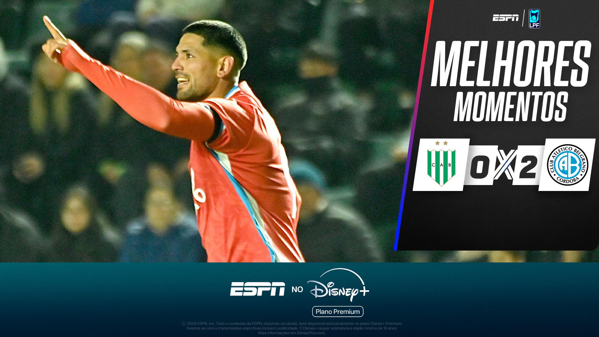 Banfield 0 x 2 Belgrano no Campeonato Argentino: veja os melhores momentos