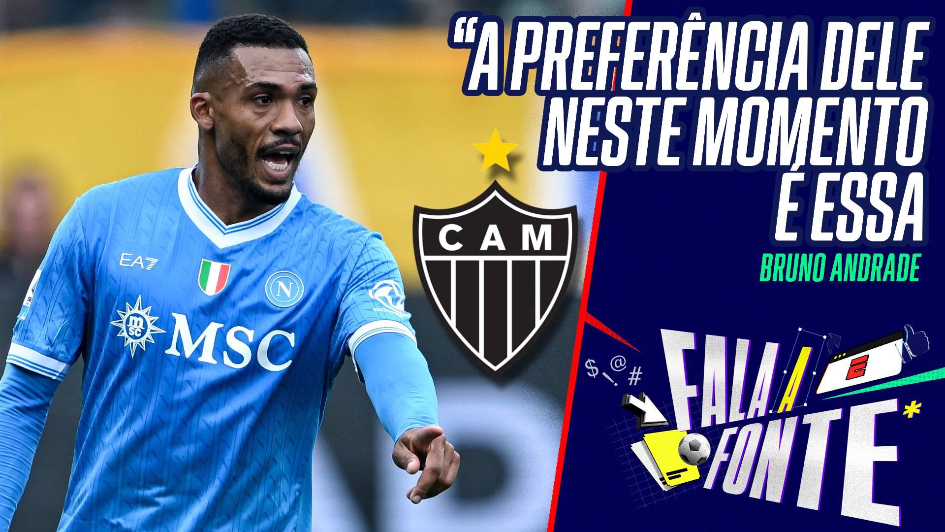 Reforço 'europeu' no Atlético-MG? Brasileiro ex-Inter de Milão entra na mira de clube mineiro