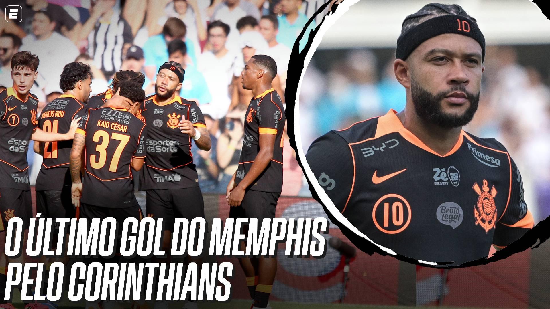 O último gol de Memphis Depay pelo Corinthians; RELEMBRE