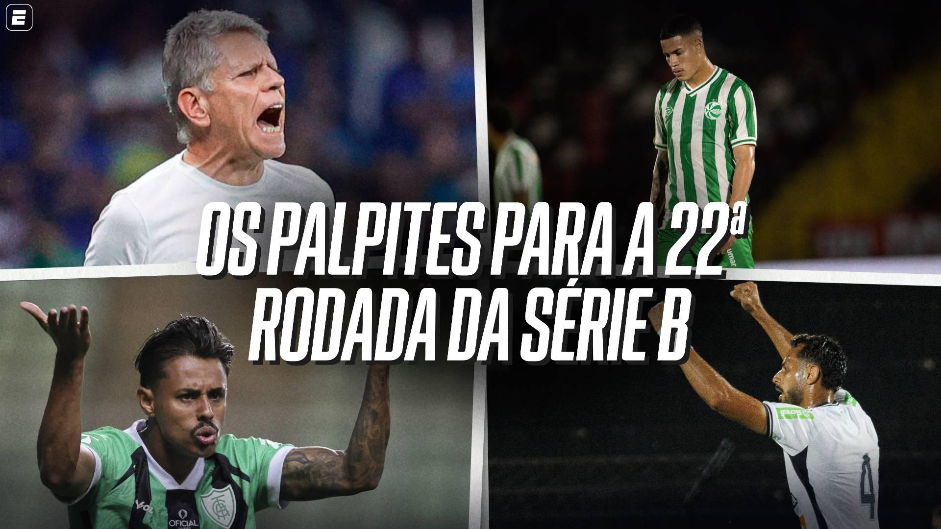 Juventude x Fortaleza, clássico mineiro e mais: o palpitômetro da ESPN para a 22ª rodada da Série B