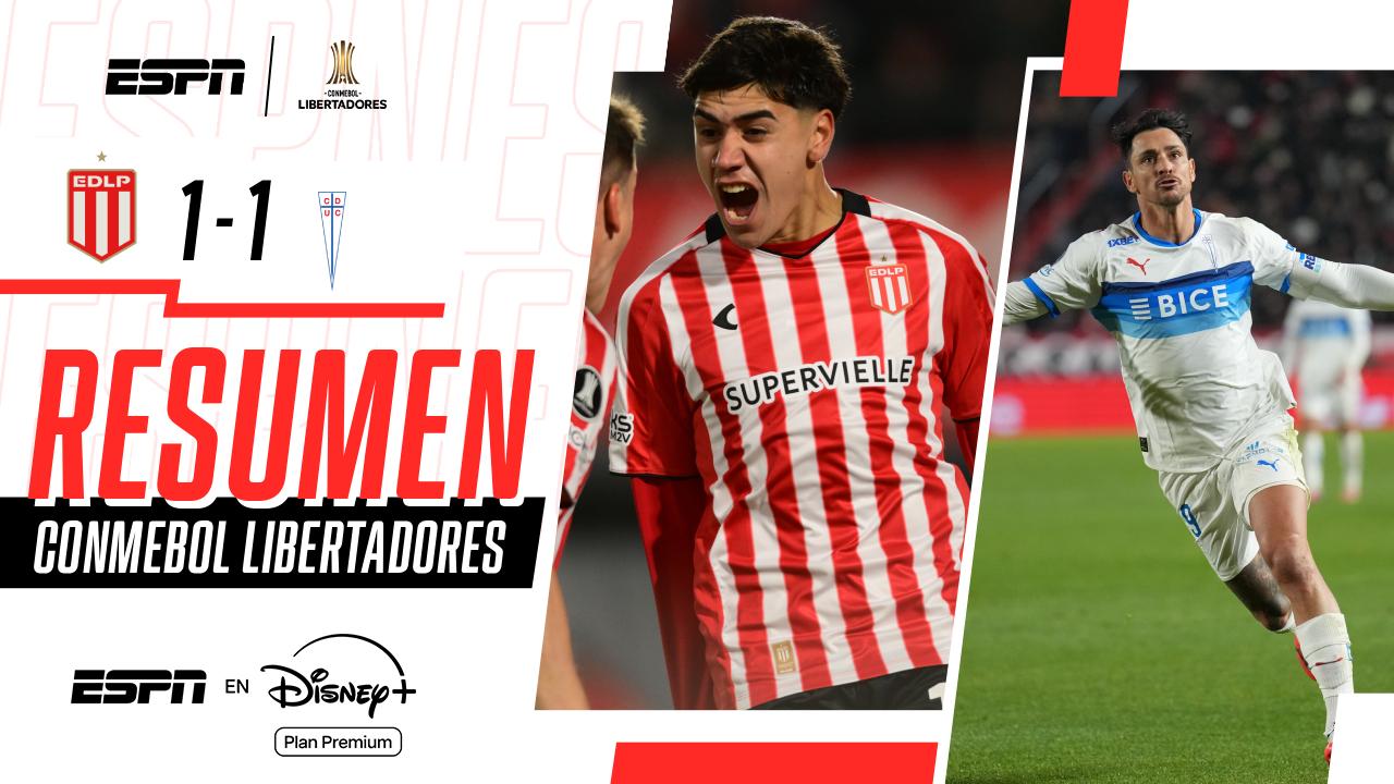 Estudiantes y Universidad Católica empataron en la Libertadores