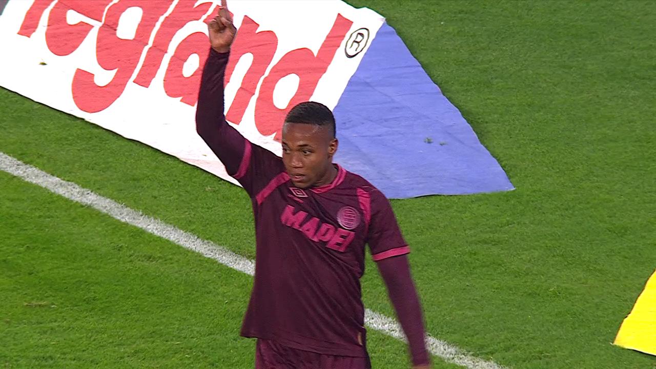 ¡Encendido: golazo de Valois para el 3-0 de Lanús en el Kempes!