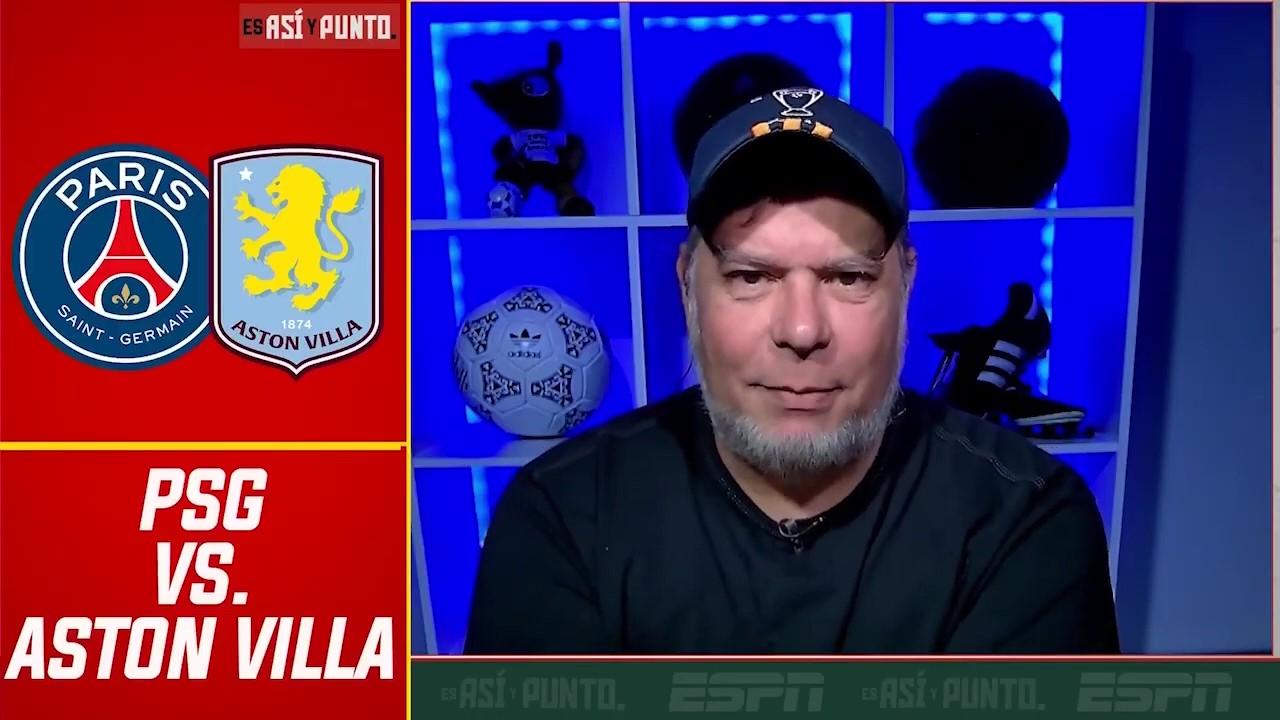 PSG le pondrá un baile al Aston Villa