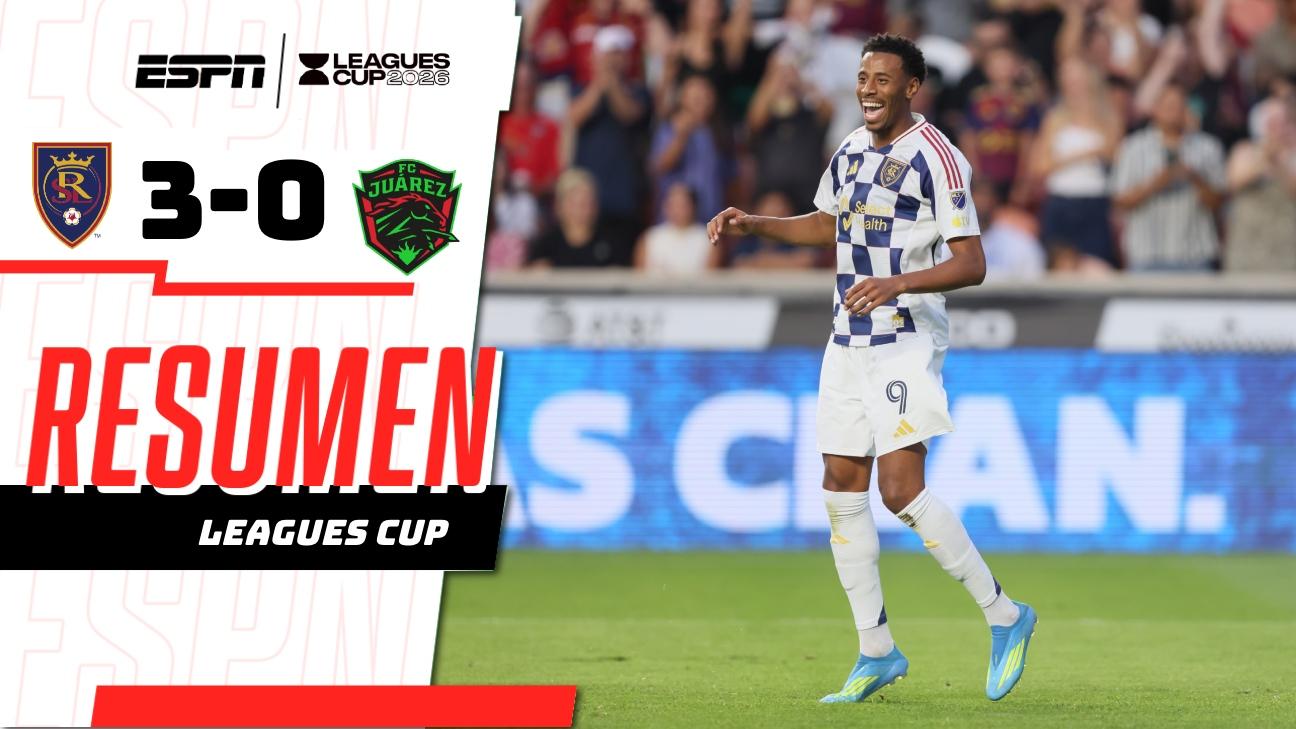 Juárez no supo reaccionar y cayó goleado 3-0 ante Real Salt Lake