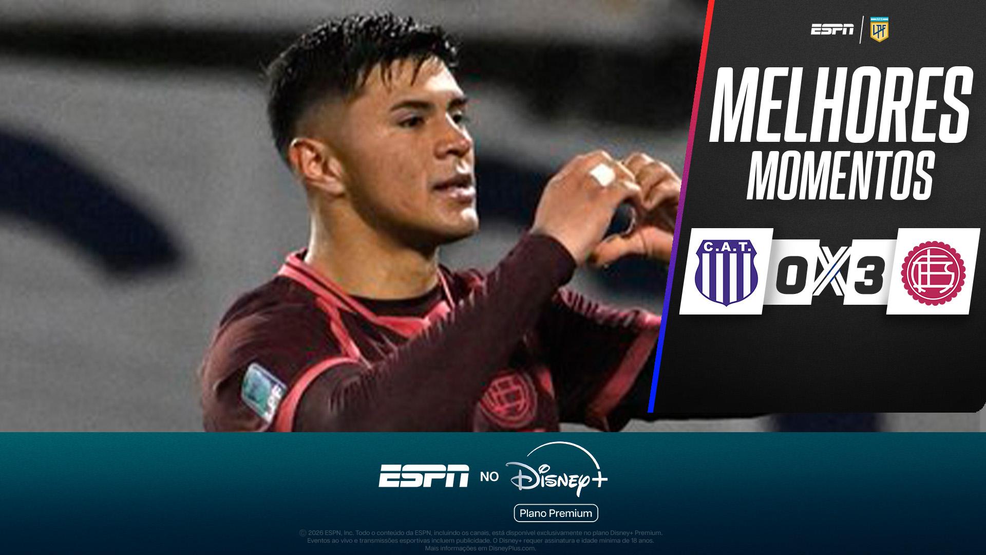Talleres 0 x 3 Lanús no Campeonato Argentino: veja os melhores momentos