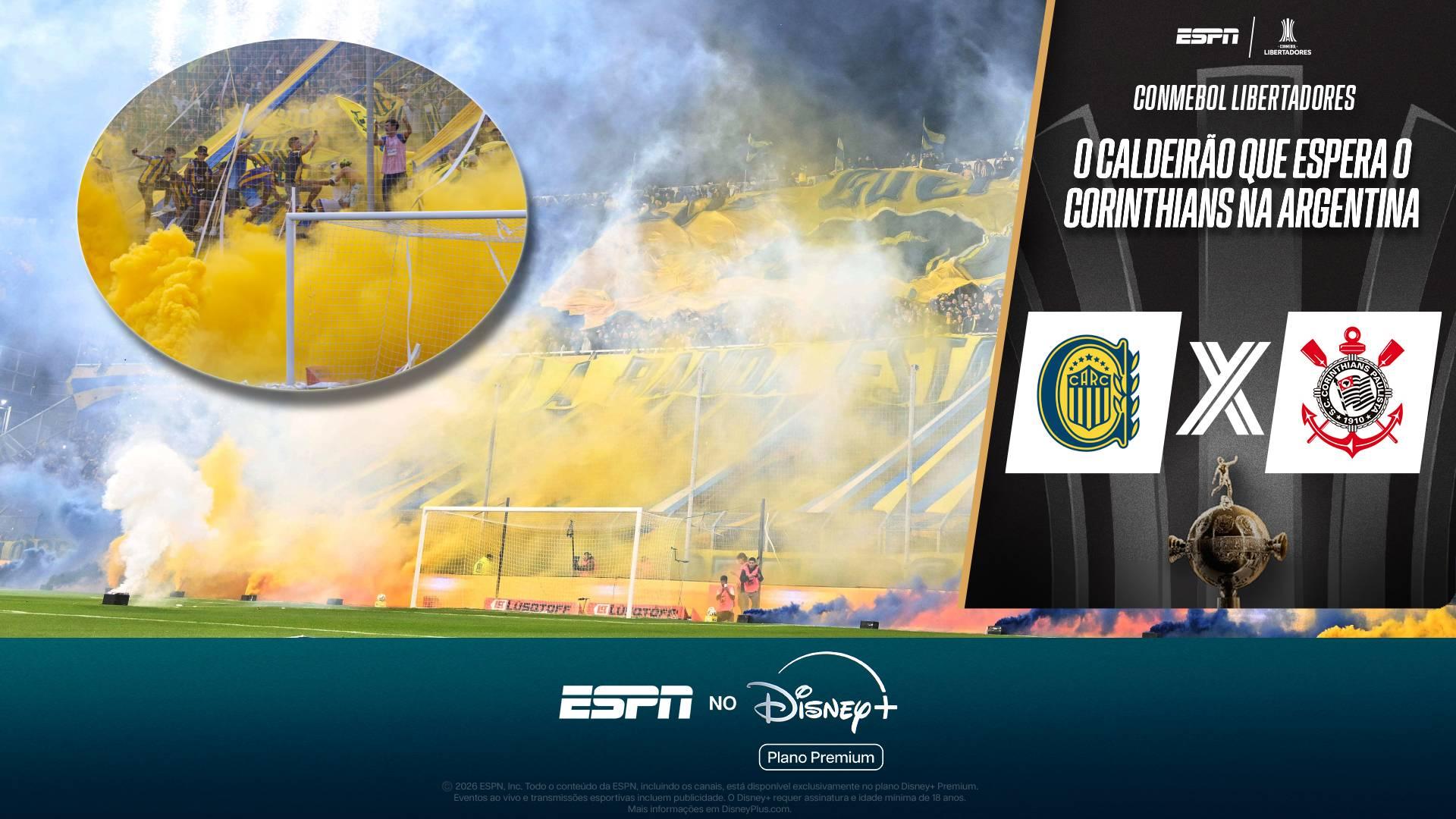 Rival do Corinthians, Rosario Central prevê 'caldeirão' para fazer história na Libertadores