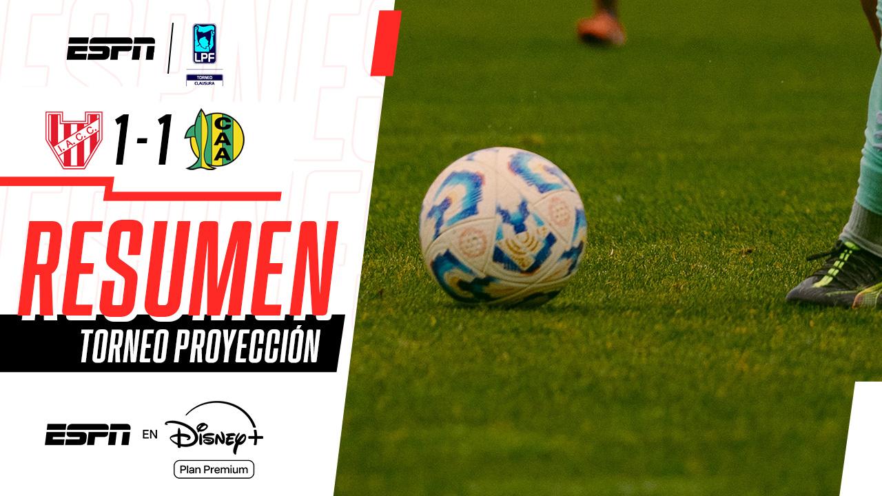 ¡Instituto y Aldosivi empataron en una nueva fecha del Torneo Proyección!