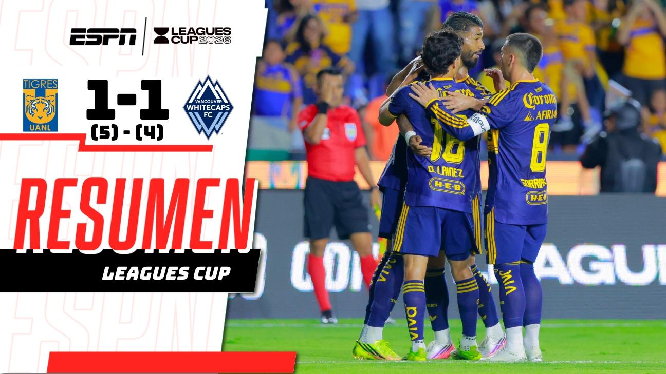 Tigres se lleva la victoria ante Vancouver tras una intensa tanda de penales