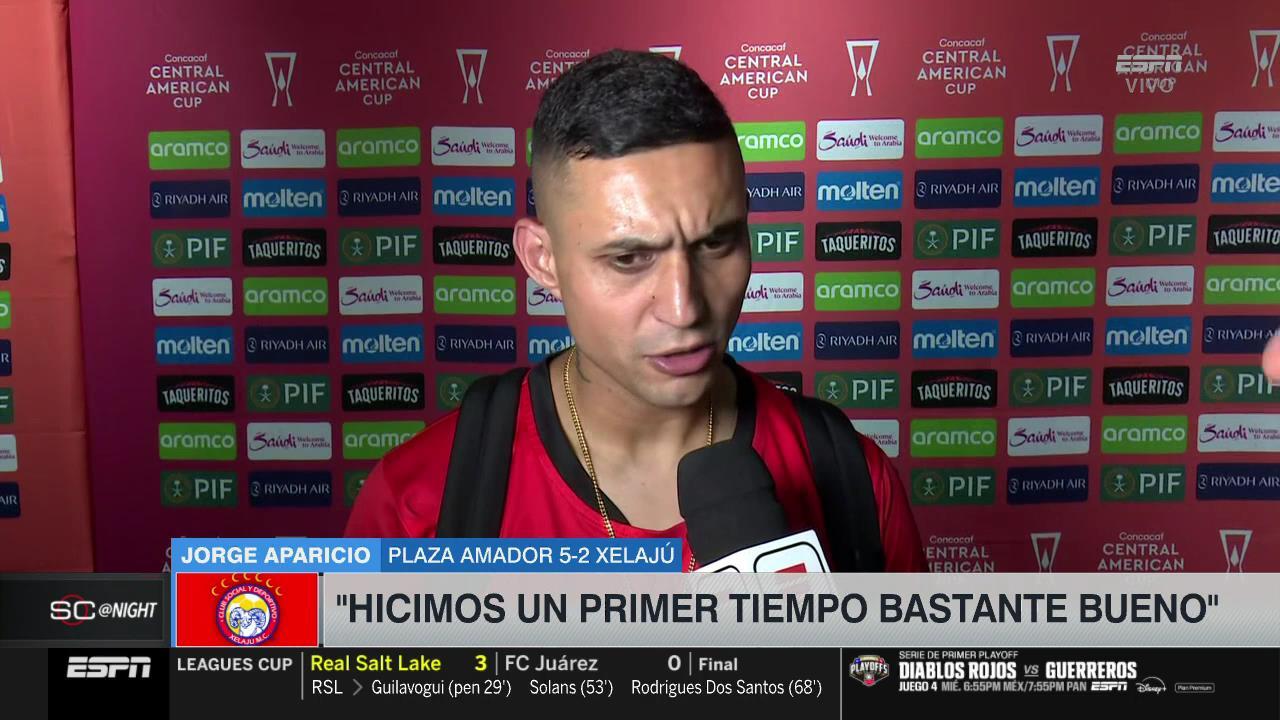Jorge Aparicio: "El 2-1 fue una cachetada para nosotros"