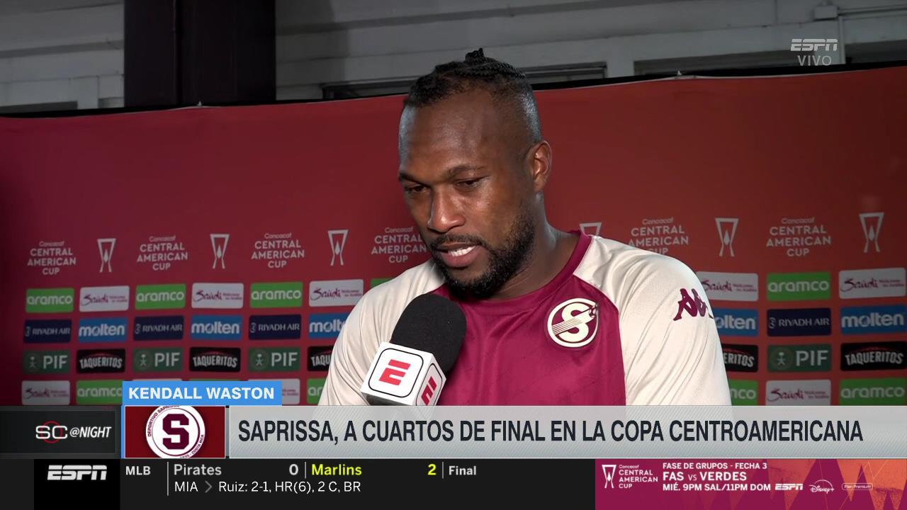 Kendall Waston llega a cien anotaciones con Saprissa: "He trabajo fuerte para aportar"