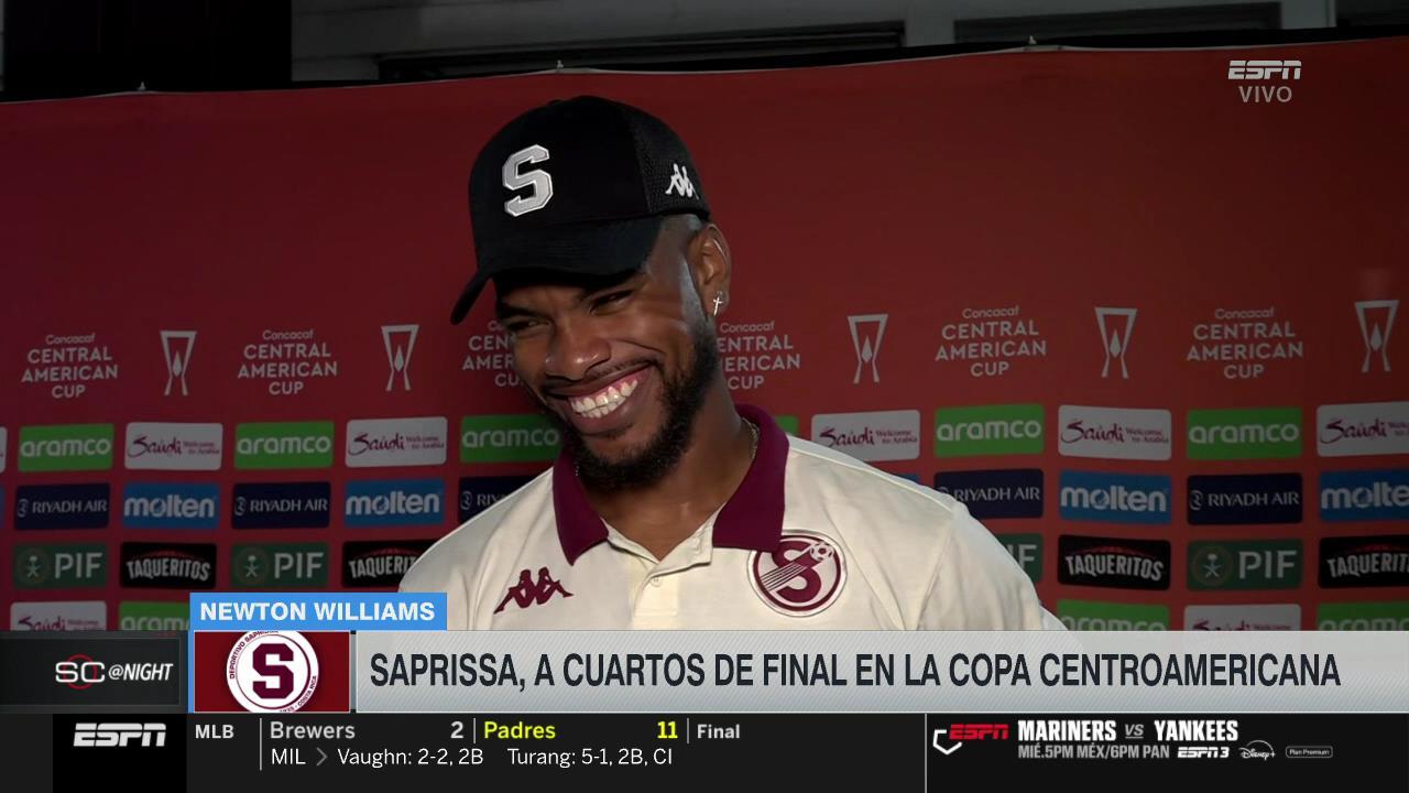 Newton Williams: "He venido haciendo las cosas bien; gracias a todos por el apoyo"