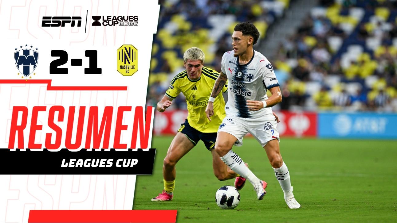 Monterrey remonta ante Nashville con gol agónico de Cuypers