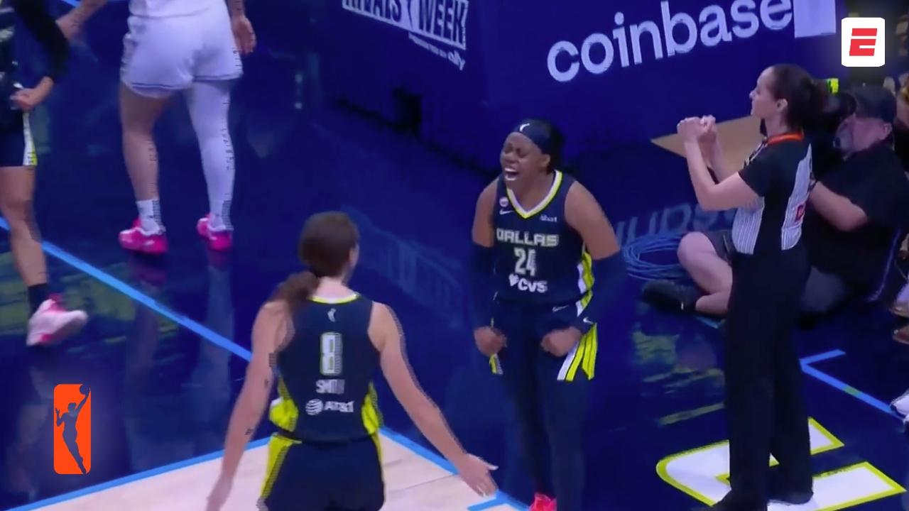 ¡Arike Ogunbowale encesta de dos y mantiene el ritmo ofensivo!