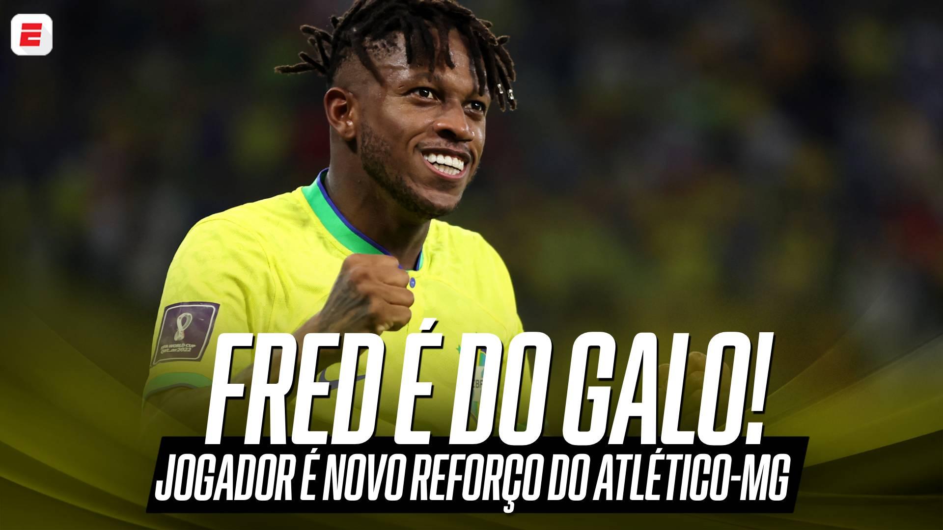 Atlético-MG acerta a contratação de Fred, ex-Manchester United e Seleção; saiba detalhes