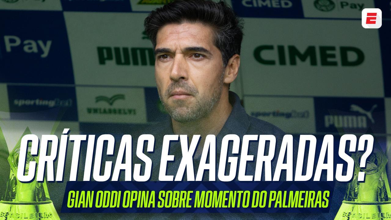 O Palmeiras está jogando mal? As críticas são exageradas? Gian Oddi opina: 'Merecem acontecer, mas...'