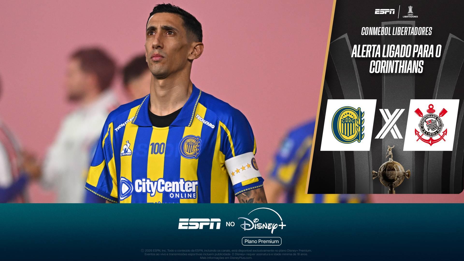 Caminho do gol na Libertadores? Como Corinthians pode castigar Rosario Central na Argentina