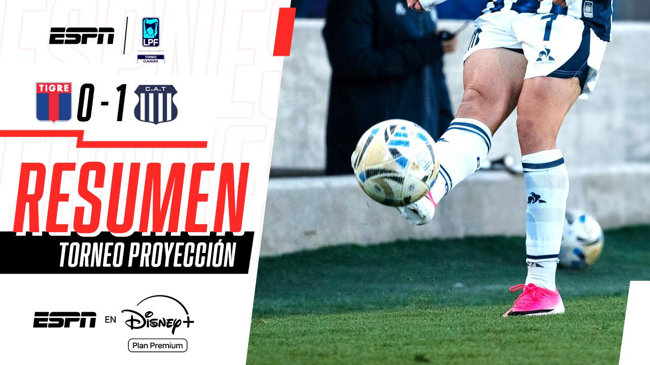 ¡Talleres venció a Tigre y sigue en buen momento en el Torneo Proyección!