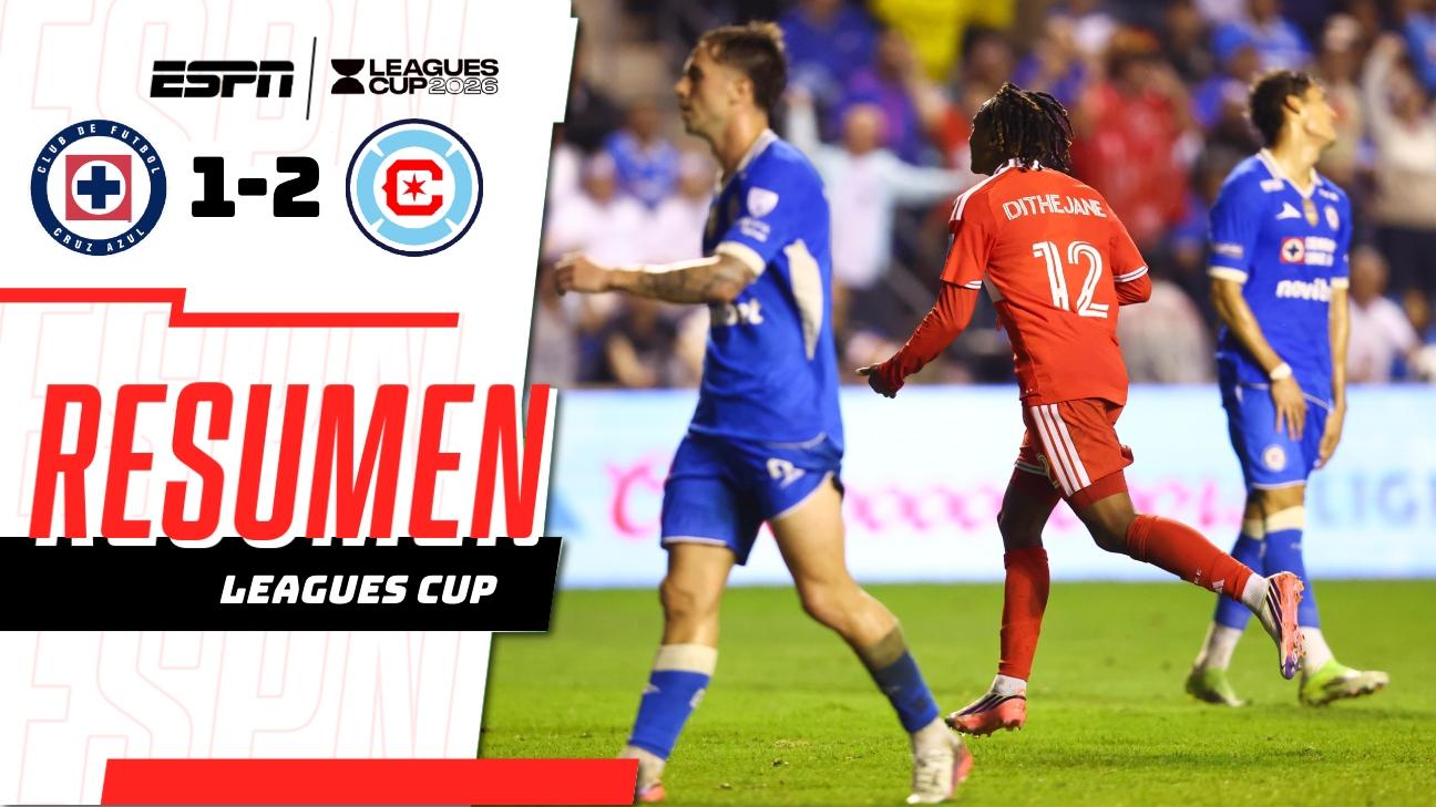 Cruz Azul se despide de la Leagues Cup tras el gol agónico de Puso Dithejane
