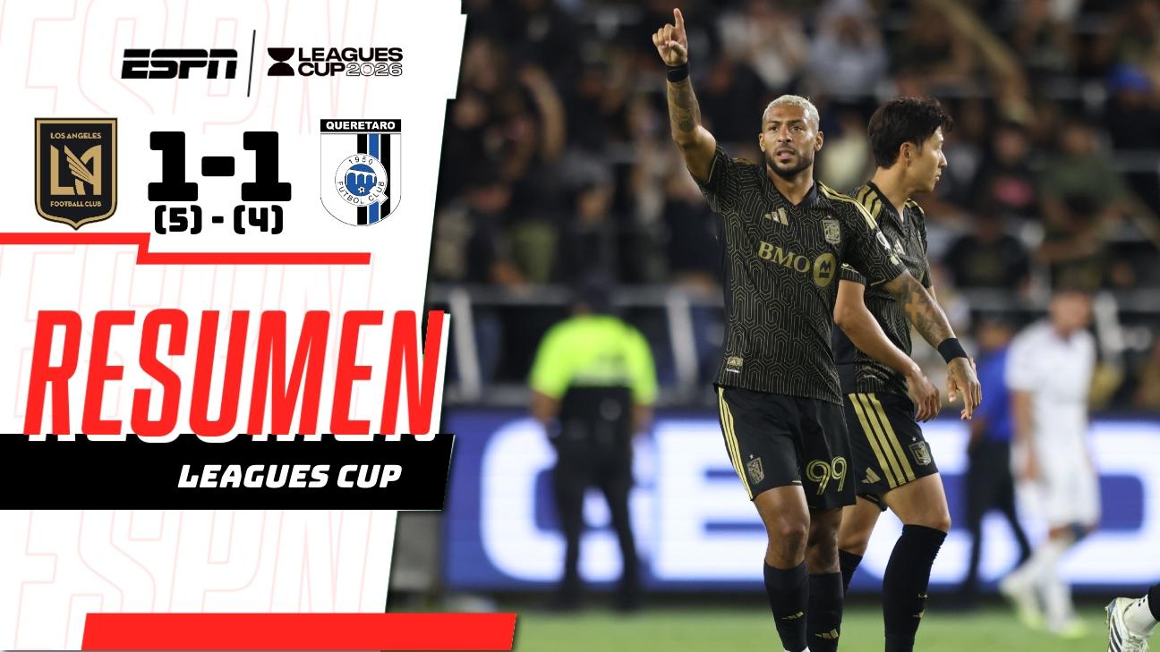LAFC avanza con drama y vence a Querétaro en penales