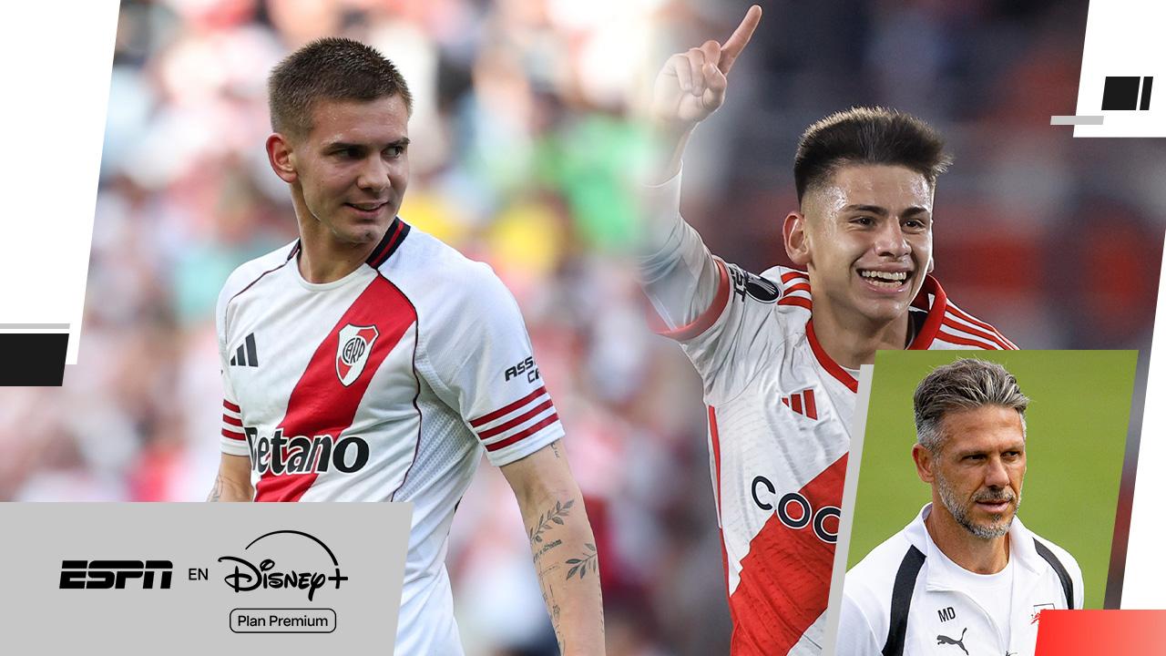 Demichelis sobre Mastantuono y Echeverri