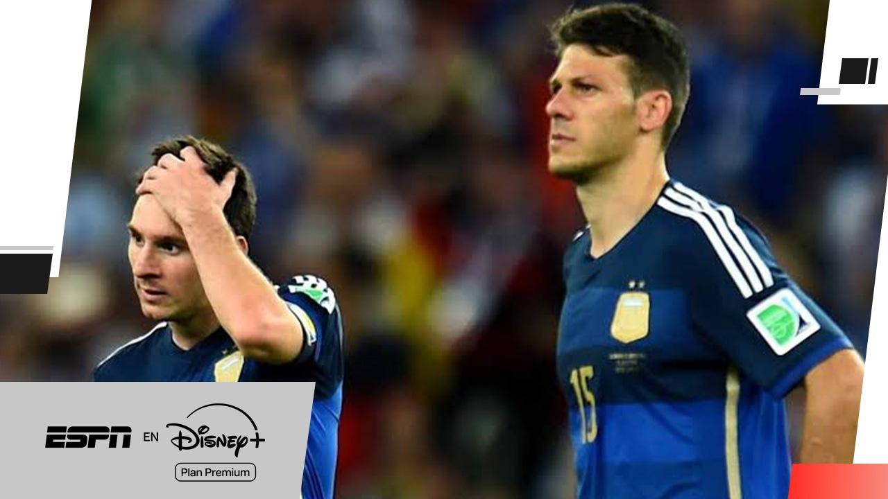 Demichelis y la final perdida ante Alemania en 2014