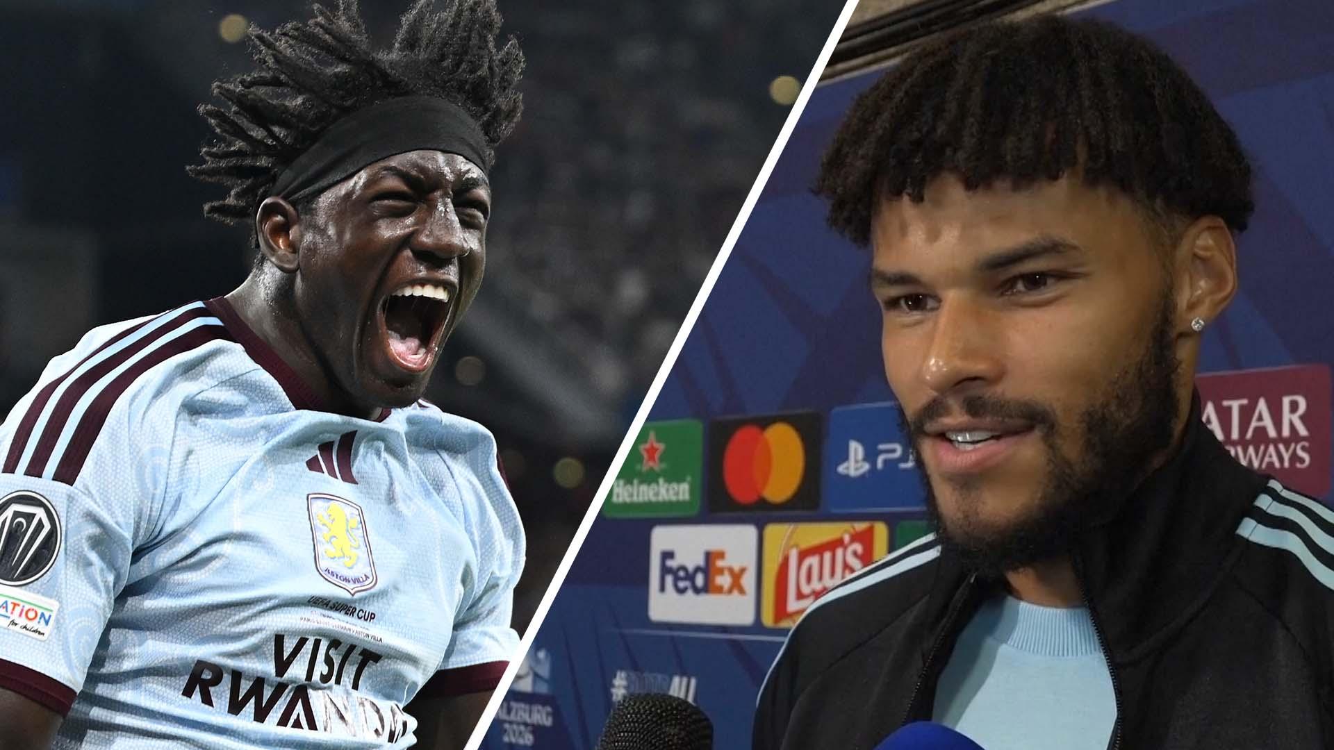 Aston Villa teammates hail record-breaker Madjo after Super Cup goal