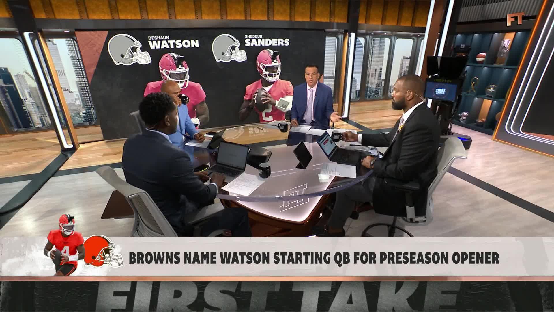 Canty on Browns QB battle: Shedeur should start Week 1 of regular season