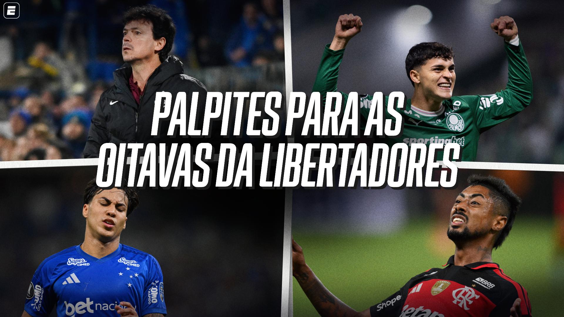 Nada definido! Quem segue vivo na Libertadores? PALPITÔMETRO dos jogo de volta das oitavas de final da Libertadores