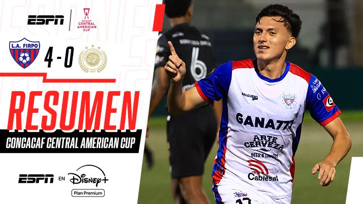 ¡Goleó el Firpo! Fue 4 a 0 frente al Diriangén en El Salvador