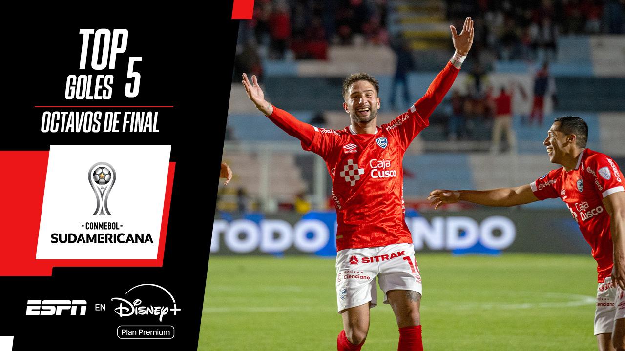 ¡El golazo de Martinich, directo a lo más alto de Top 5 de la CONMEBOL Sudamericana!