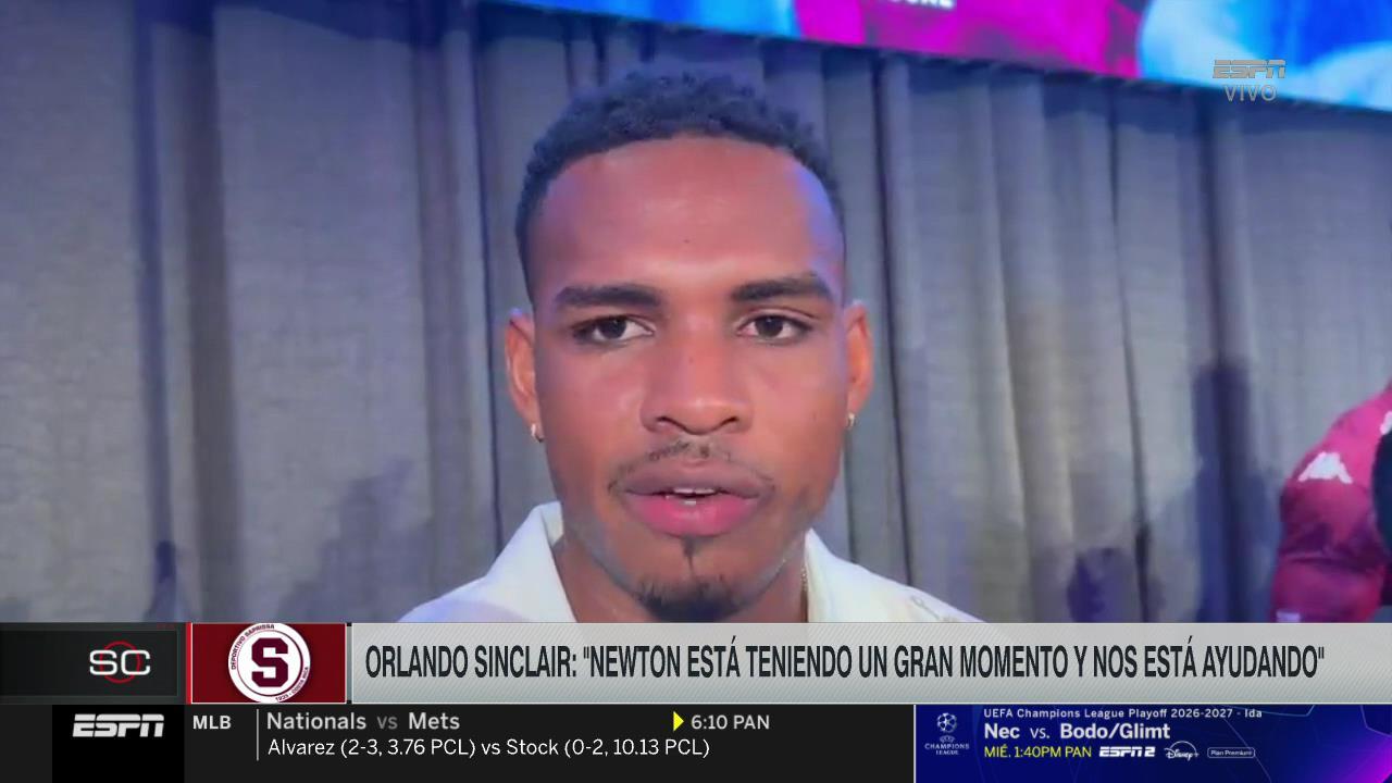 Orlando Sinclair: "Eso es lo que se busca cuando se trae a un futbolista extranjero; el principal beneficiado es Saprissa"