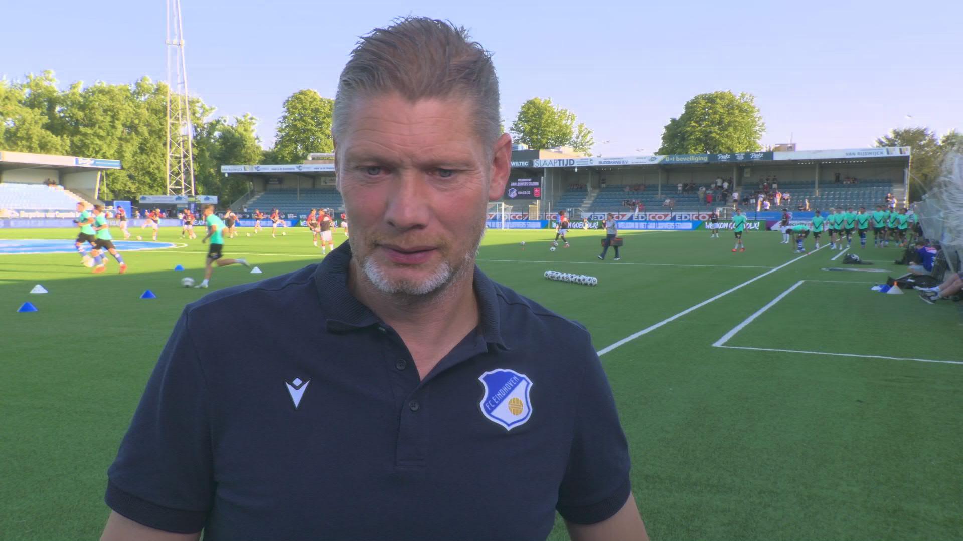 Lucius over rol als interim-trainer: "Ik ben een trainer die van hoge druk houdt"