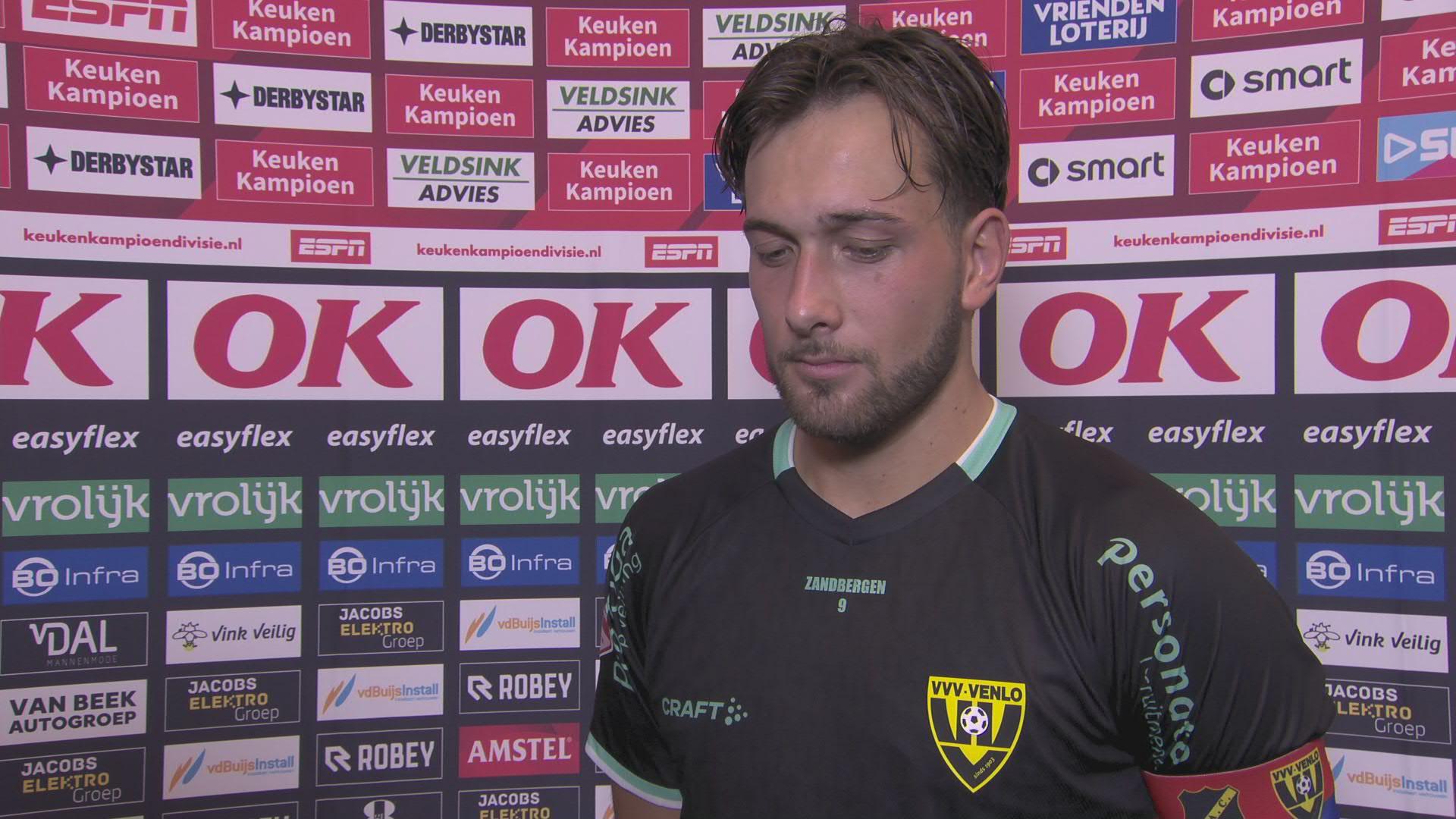 Zandbergen over zijn toekomst: "Natuurlijk wil ik graag stappen maken in mijn carrière"