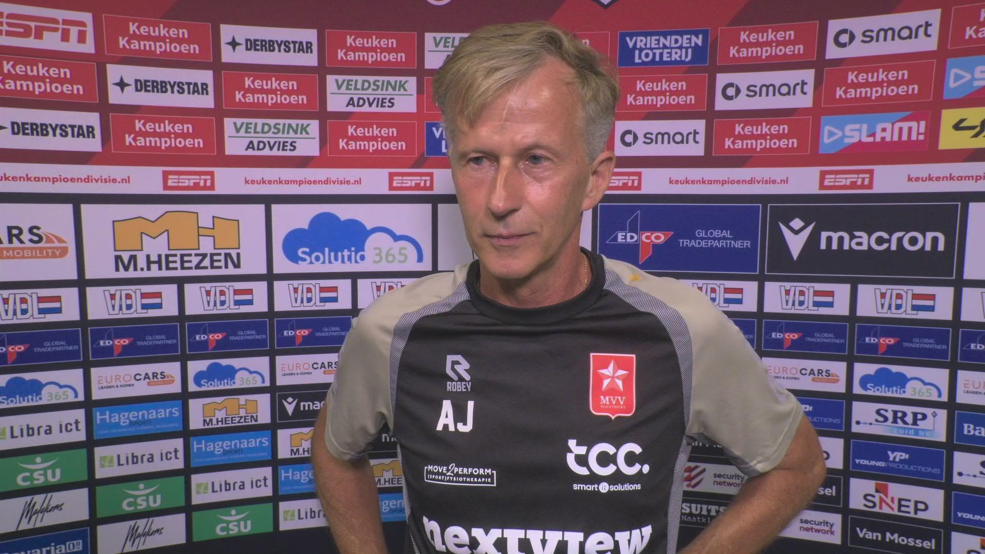 Jonker: "Soms is het mooier om in de laatste minuut 2-3 te winnen, dan afgetekend met 0-5"
