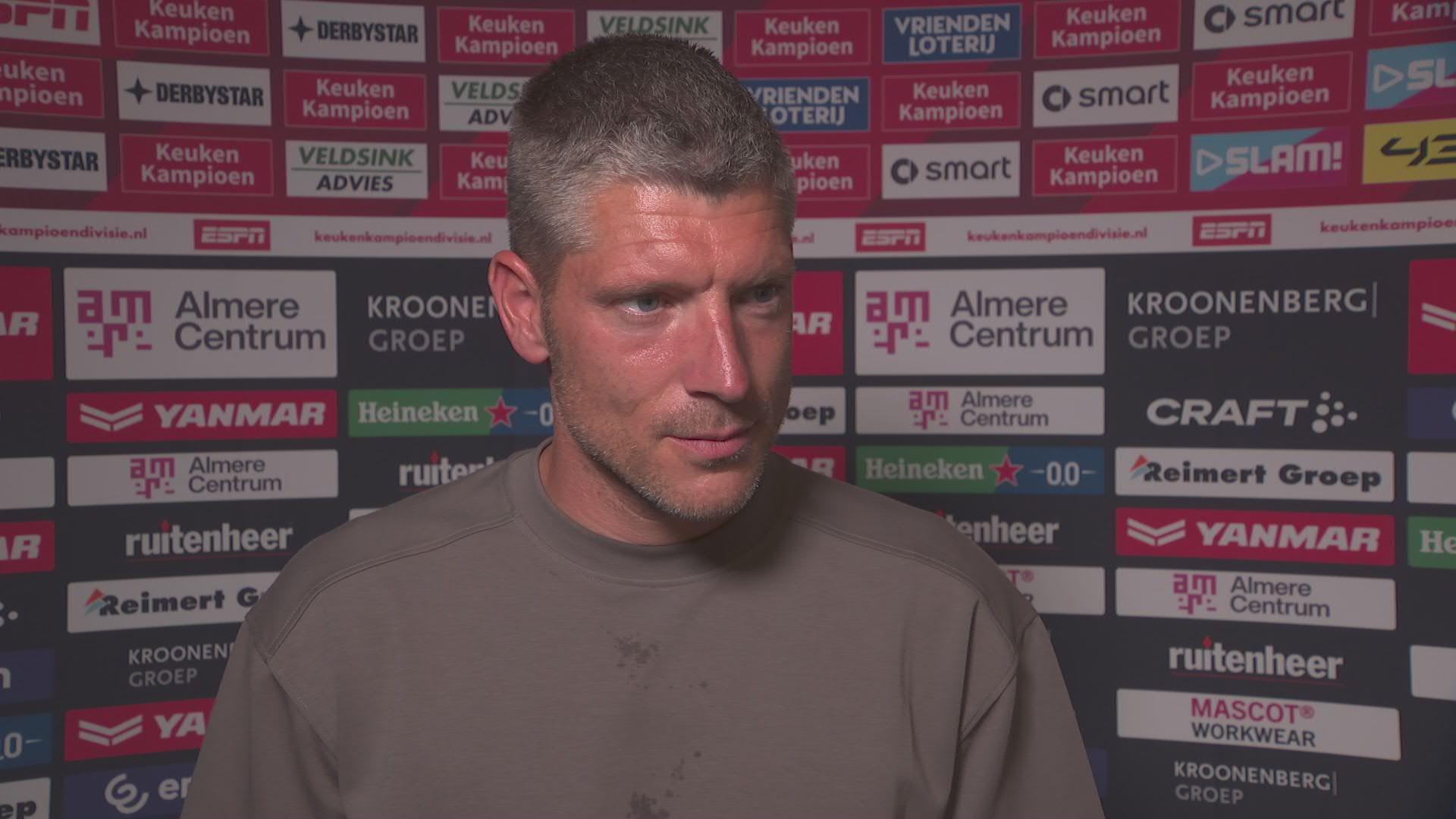 Schaars: "Om te zeggen dat we kampioen moeten worden vind ik niet realistisch"