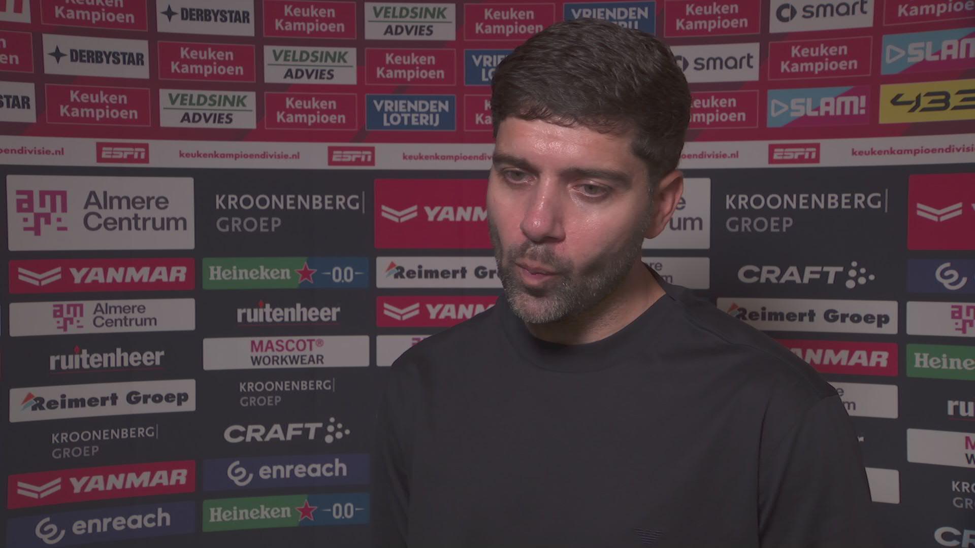 Dastgir: "In het begin moet je wedstrijden winnen en goed voetbal komt daarna pas"
