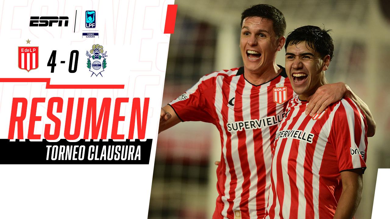 ¡Estudiantes goleó a Gimnasia y se quedó con el clásico de La Plata!