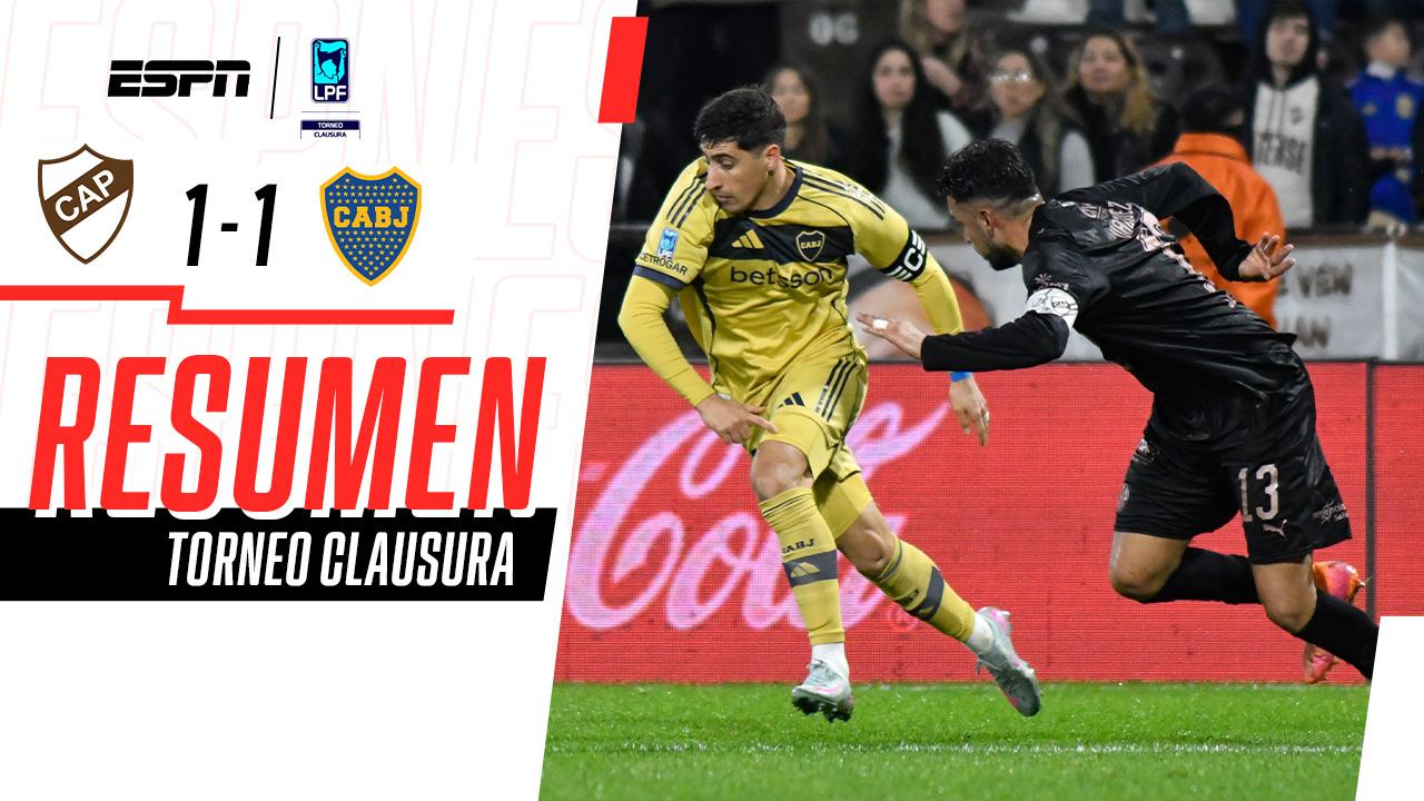 Boca empató en su visita a Platense