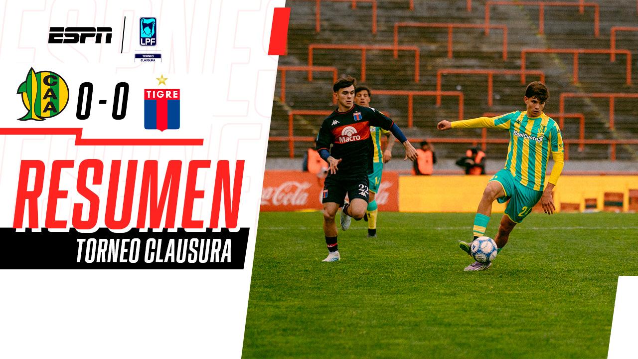 Aldosivi y Tigre no pasaron del 0-0 en Mar del Plata
