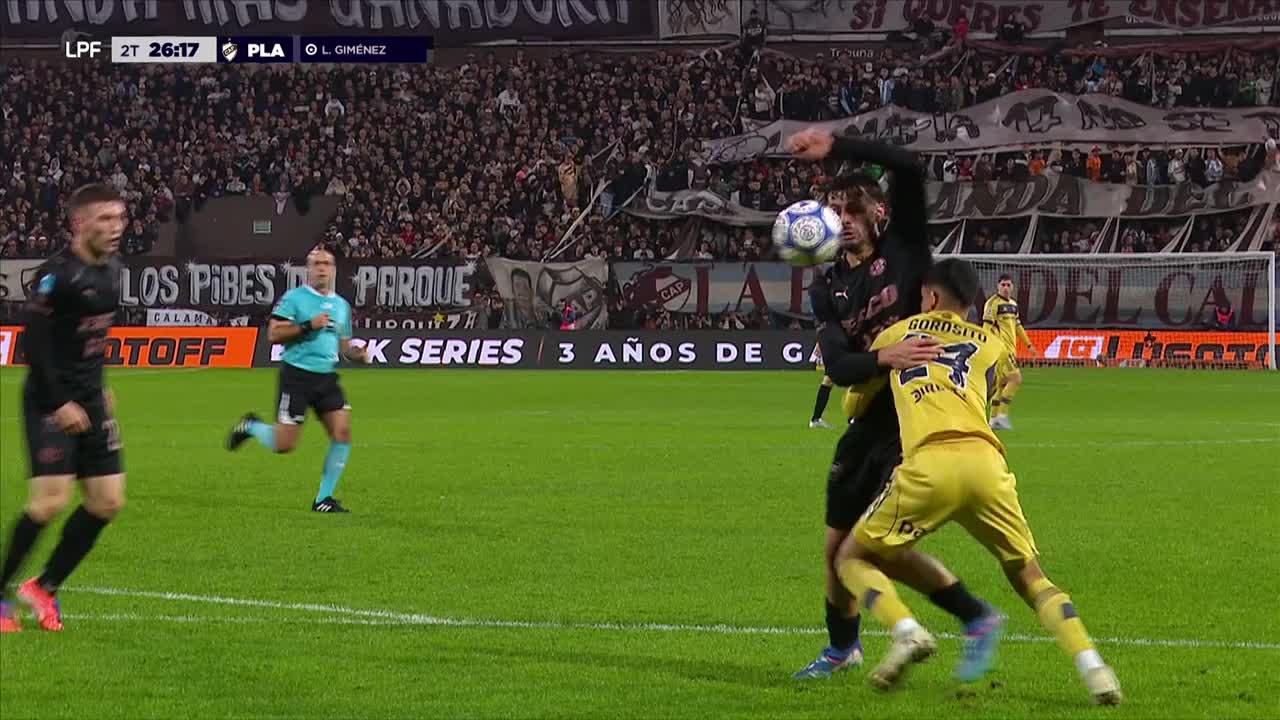¡Polémica en Vicente López! El VAR le anuló un gol a Platense y Palermo explotó