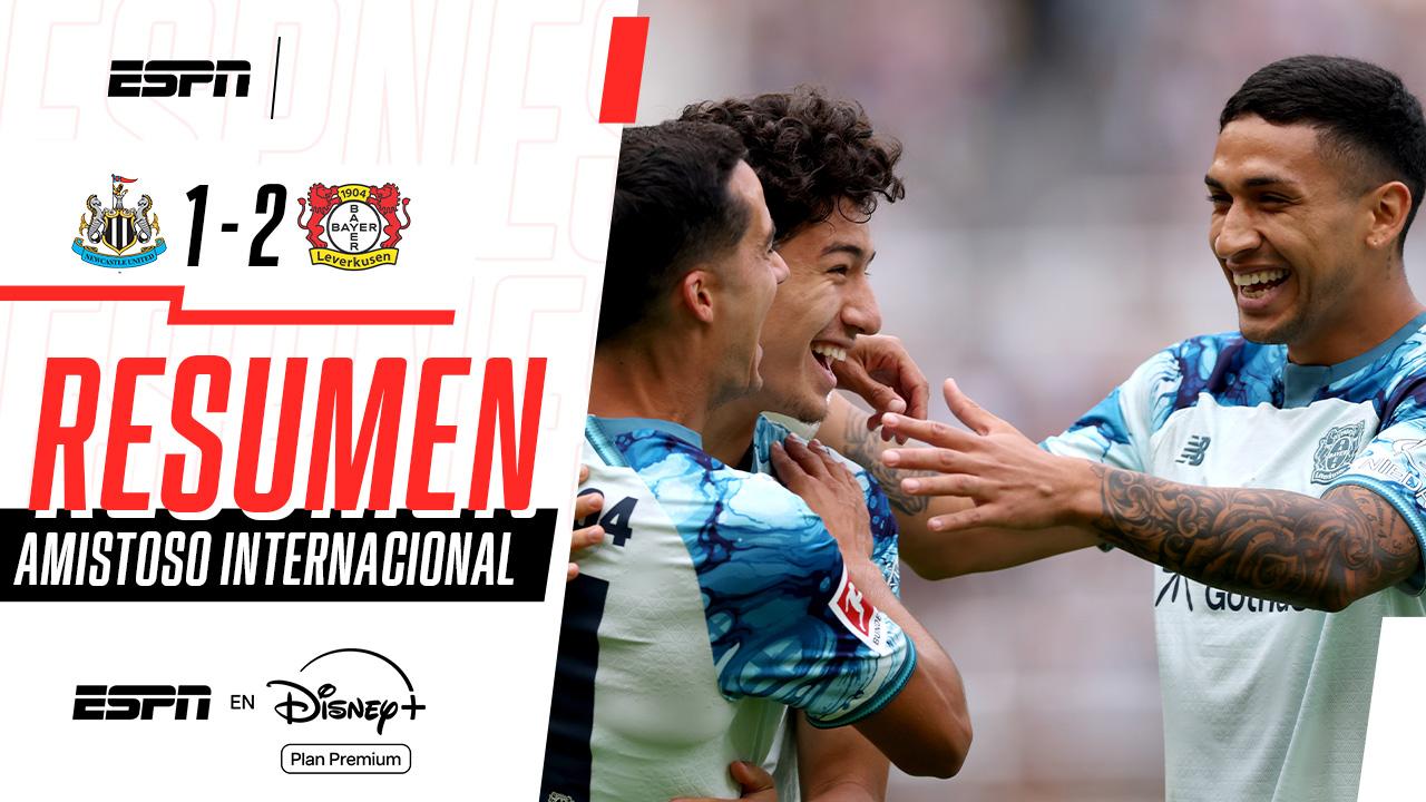 Bayer Leverkusen fue superior y se impuso ante el Newcastle en un amistoso