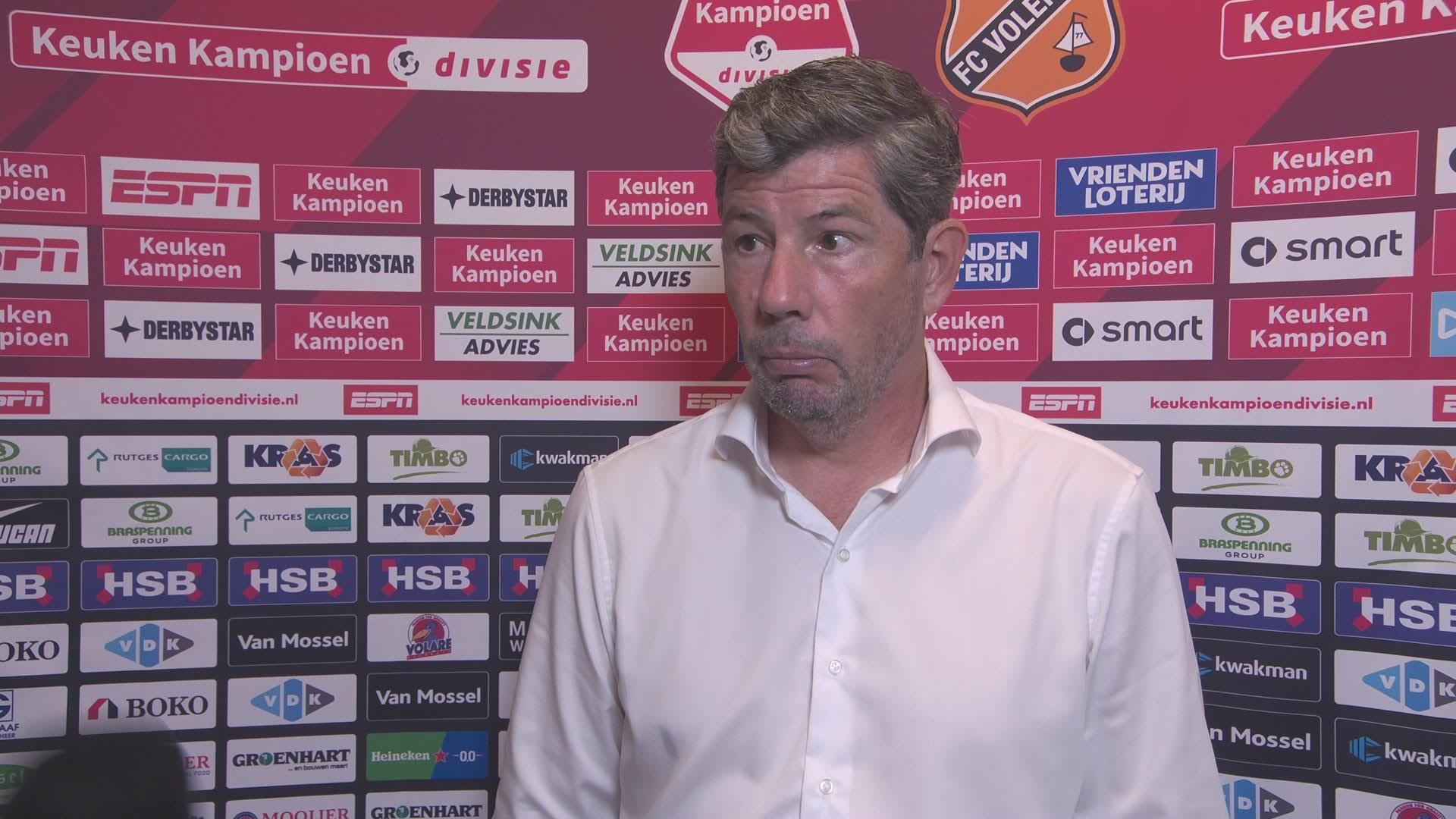 Van de Looi: "Eindelijk een halve wedstrijd normaal gevoetbald"