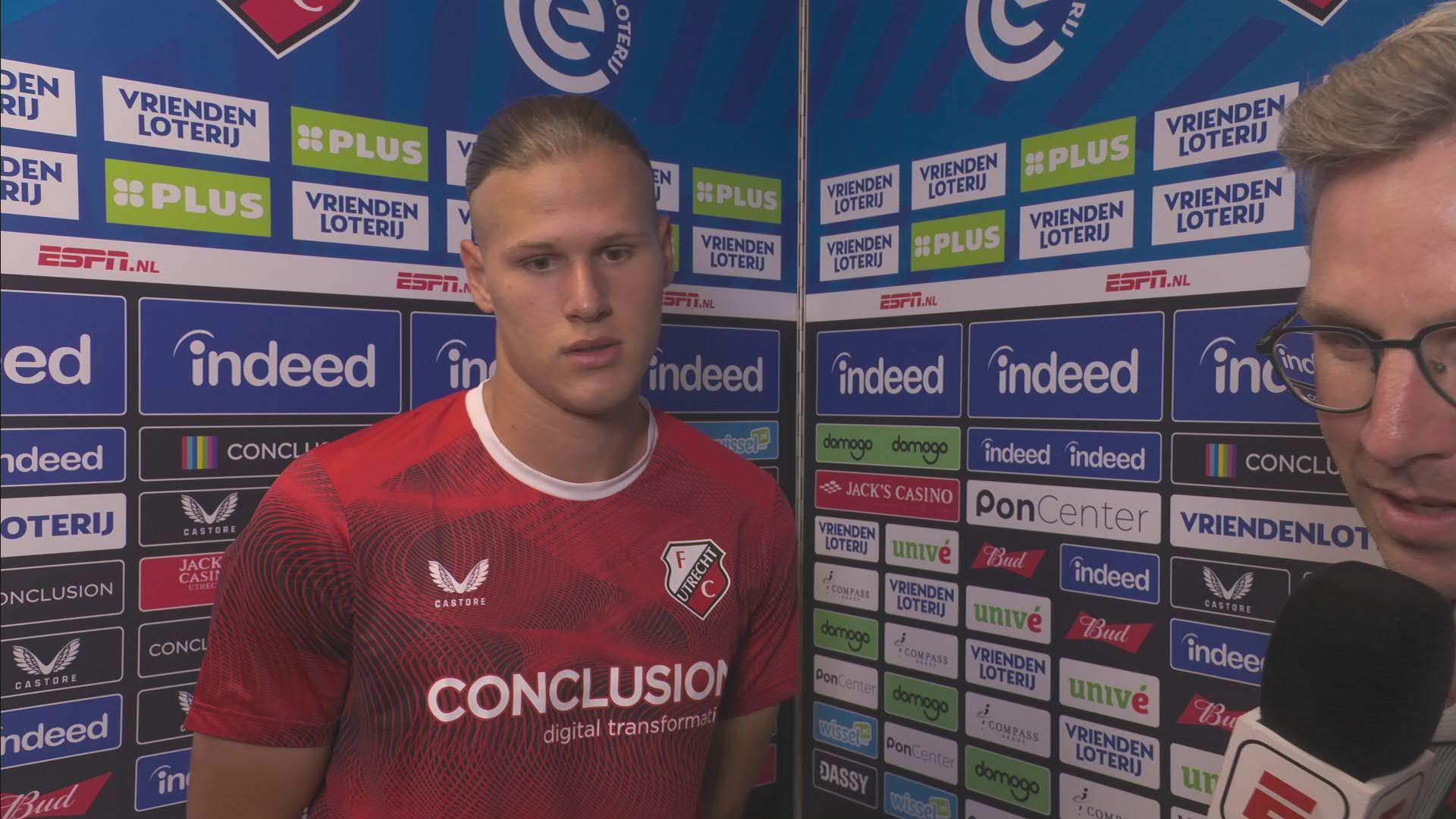 Vesterlund: "Het was hard dat ik vorige week niet mocht spelen en er niets aan kon doen"