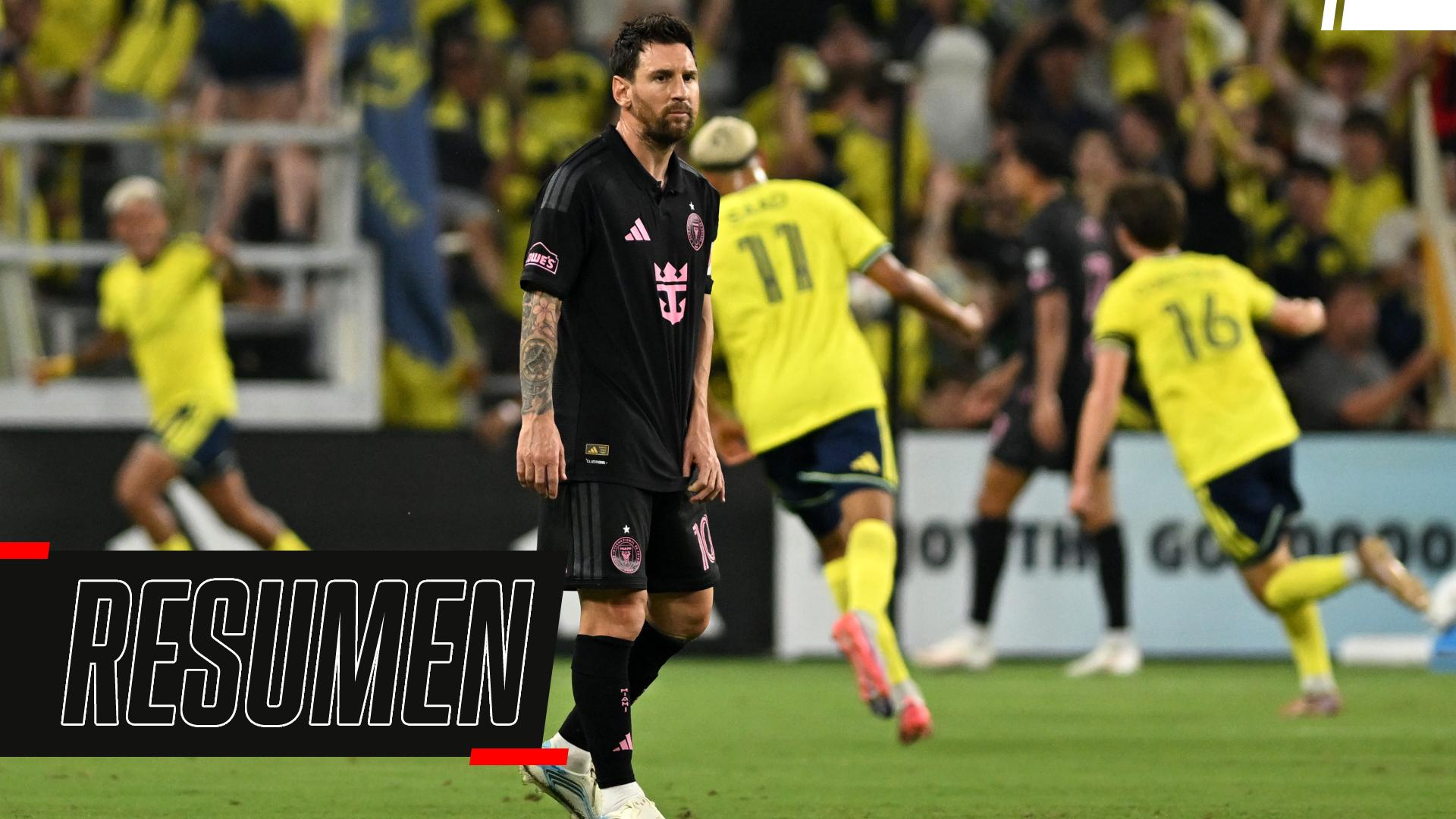 Leo Messi fue titular en la caída 4-1 del Inter Miami